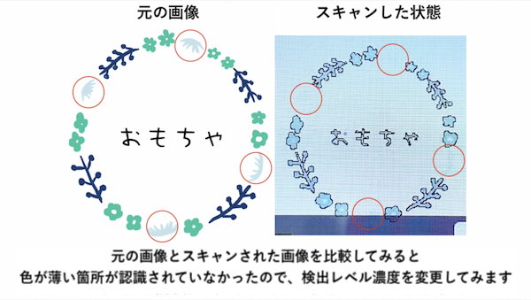 画像検出レベルの濃度を編集2